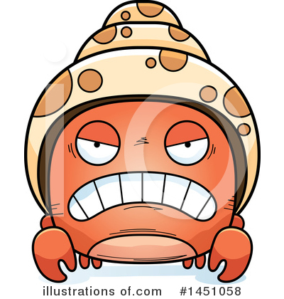 Hermit Crab Clipart #1451058 by Cory Thoman