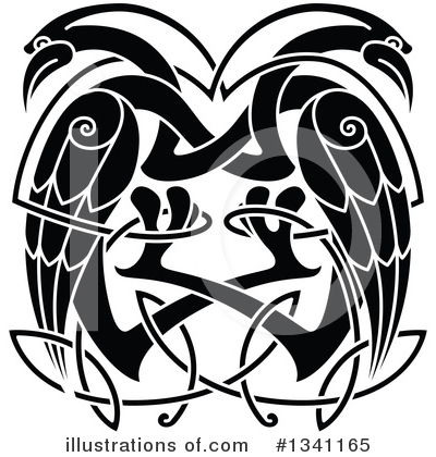 Royalty-Free (RF) Heron Clipart Illustration by Vector Tradition SM - Stock Sample #1341165