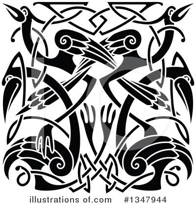 Royalty-Free (RF) Heron Clipart Illustration by Vector Tradition SM - Stock Sample #1347944