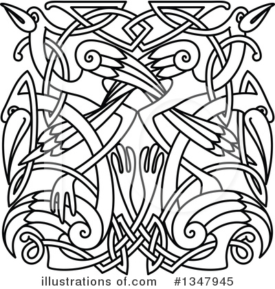 Royalty-Free (RF) Heron Clipart Illustration by Vector Tradition SM - Stock Sample #1347945