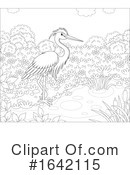 Heron Clipart #1642115 by Alex Bannykh