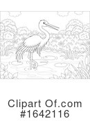 Heron Clipart #1642116 by Alex Bannykh