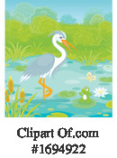 Heron Clipart #1694922 by Alex Bannykh