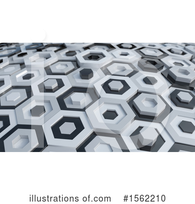 Royalty-Free (RF) Hexagon Clipart Illustration by KJ Pargeter - Stock Sample #1562210
