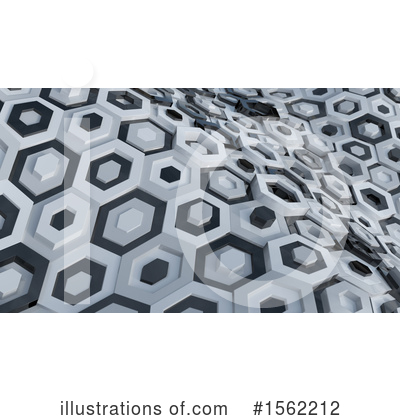 Royalty-Free (RF) Hexagon Clipart Illustration by KJ Pargeter - Stock Sample #1562212
