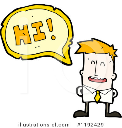 Hi Clipart #1192429 by lineartestpilot