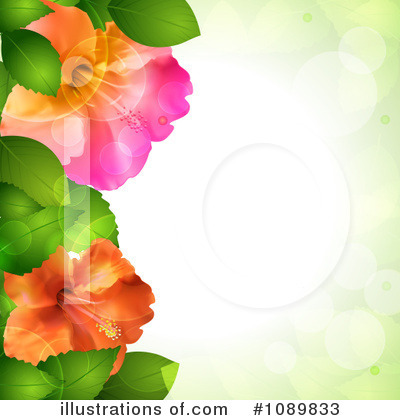 Royalty-Free (RF) Hibiscus Clipart Illustration by elaineitalia - Stock Sample #1089833