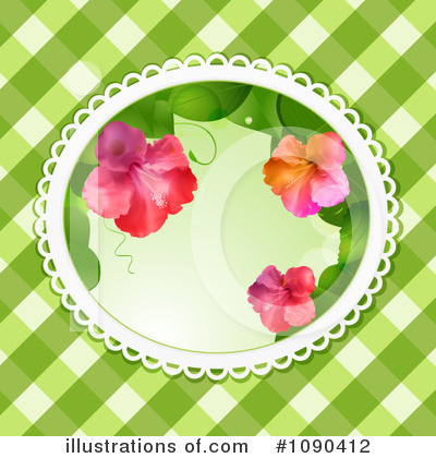 Royalty-Free (RF) Hibiscus Clipart Illustration by elaineitalia - Stock Sample #1090412