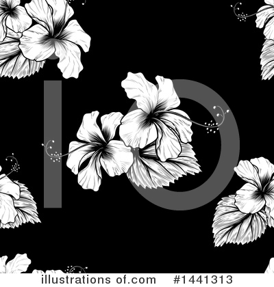 Royalty-Free (RF) Hibiscus Clipart Illustration by AtStockIllustration - Stock Sample #1441313