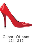 High Heel Clipart #211215 by Eugene
