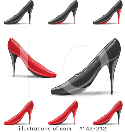 High Heels Clipart #1427212 by cidepix