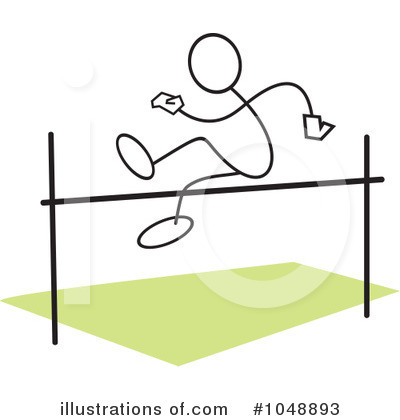 Royalty-Free (RF) High Jump Clipart Illustration by Johnny Sajem - Stock Sample #1048893