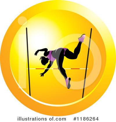 Royalty-Free (RF) High Jump Clipart Illustration by Lal Perera - Stock Sample #1186264