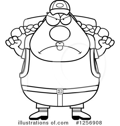 Royalty-Free (RF) Hiker Clipart Illustration by Cory Thoman - Stock Sample #1256908