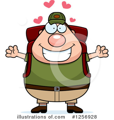 Royalty-Free (RF) Hiker Clipart Illustration by Cory Thoman - Stock Sample #1256928