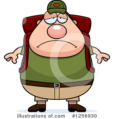 Royalty-Free (RF) Hiker Clipart Illustration by Cory Thoman - Stock Sample #1256930