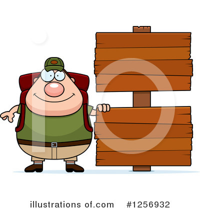 Royalty-Free (RF) Hiker Clipart Illustration by Cory Thoman - Stock Sample #1256932