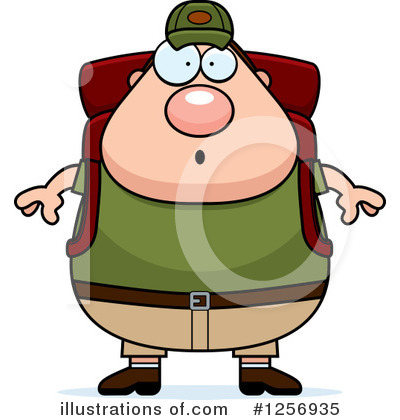 Royalty-Free (RF) Hiker Clipart Illustration by Cory Thoman - Stock Sample #1256935
