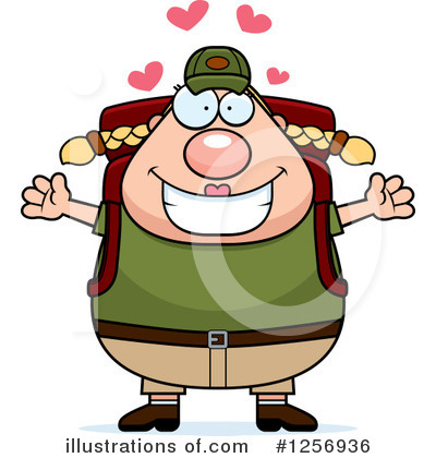 Royalty-Free (RF) Hiker Clipart Illustration by Cory Thoman - Stock Sample #1256936