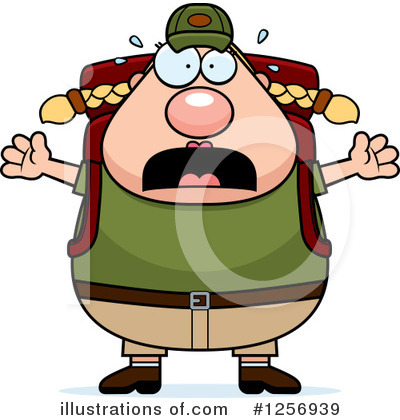 Royalty-Free (RF) Hiker Clipart Illustration by Cory Thoman - Stock Sample #1256939