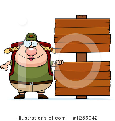 Royalty-Free (RF) Hiker Clipart Illustration by Cory Thoman - Stock Sample #1256942