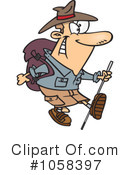 Hiking Clipart #1058397 by toonaday