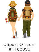 Hiking Clipart #1186099 by BNP Design Studio