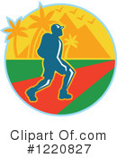 Hiking Clipart #1220827 by patrimonio