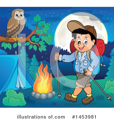 Camping Clipart #1453981 by visekart