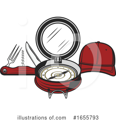 Pocket Knife Clipart #1655793 by Vector Tradition SM