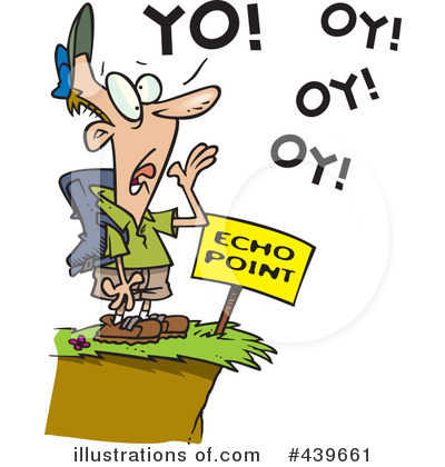 Royalty-Free (RF) Hiking Clipart Illustration by toonaday - Stock Sample #439661