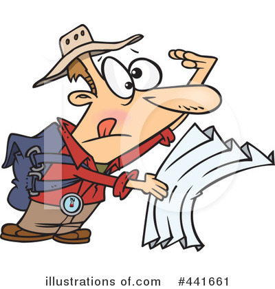 Hiker Clipart #441661 by toonaday