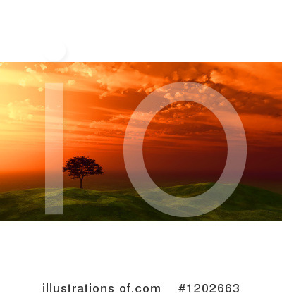 Royalty-Free (RF) Hills Clipart Illustration by KJ Pargeter - Stock Sample #1202663