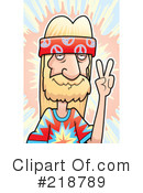 Hippie Clipart #218789 by Cory Thoman