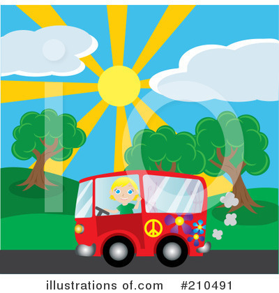 Volkswagen Van Clipart #210491 by Rosie Piter