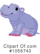 Hippo Clipart #1056743 by Pushkin