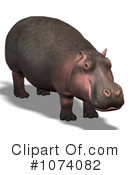 Hippo Clipart #1074082 by Ralf61