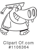 Hippo Clipart #1106364 by toonaday