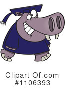 Hippo Clipart #1106393 by toonaday