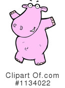 Hippo Clipart #1134022 by lineartestpilot