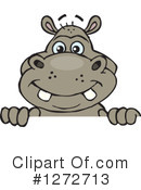 Hippo Clipart #1272713 by Dennis Holmes Designs