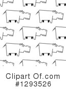 Hippo Clipart #1293526 by Vector Tradition SM
