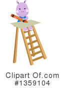 Hippo Clipart #1359104 by BNP Design Studio