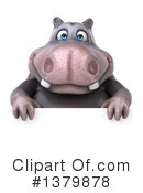 Hippo Clipart #1379878 by Julos