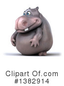 Hippo Clipart #1382914 by Julos