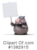 Hippo Clipart #1382915 by Julos