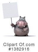 Hippo Clipart #1382916 by Julos
