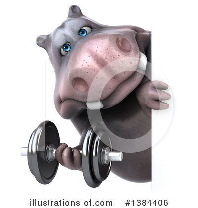 Hippo Clipart #1384406 by Julos