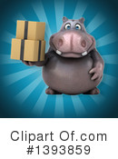 Hippo Clipart #1393859 by Julos