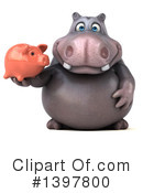Hippo Clipart #1397800 by Julos